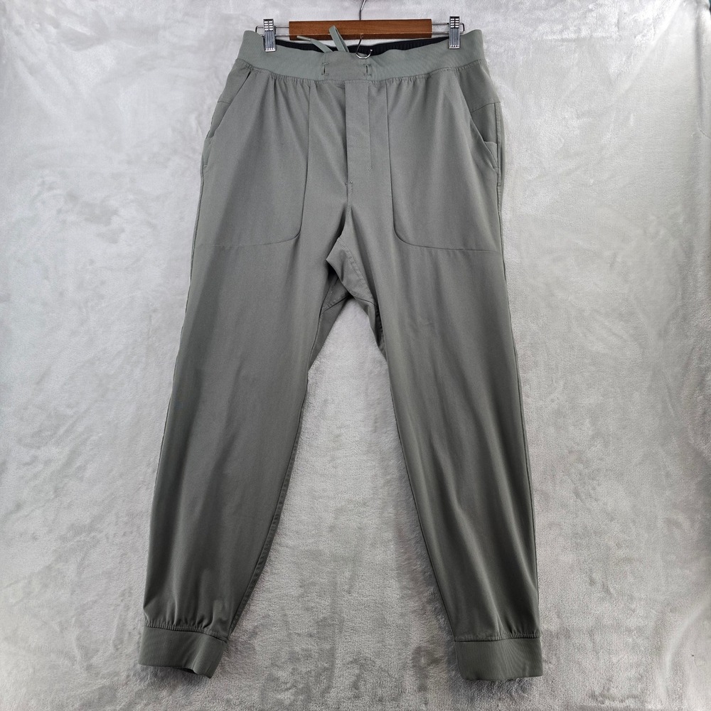 Lululemon Jogger Pants Mens Large Gray ABC Jogger Warpstreme Sage Grey